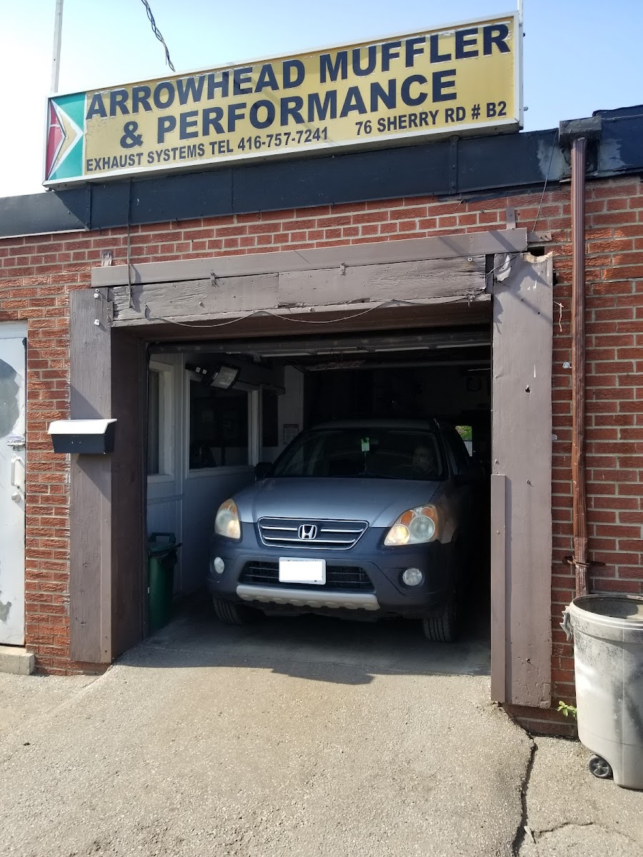Arrowhead Muffler storefront in Scarborough
